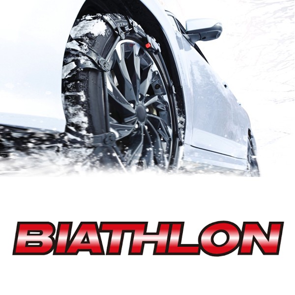BIATHLON バイアスロン 非金属タイヤチェーン